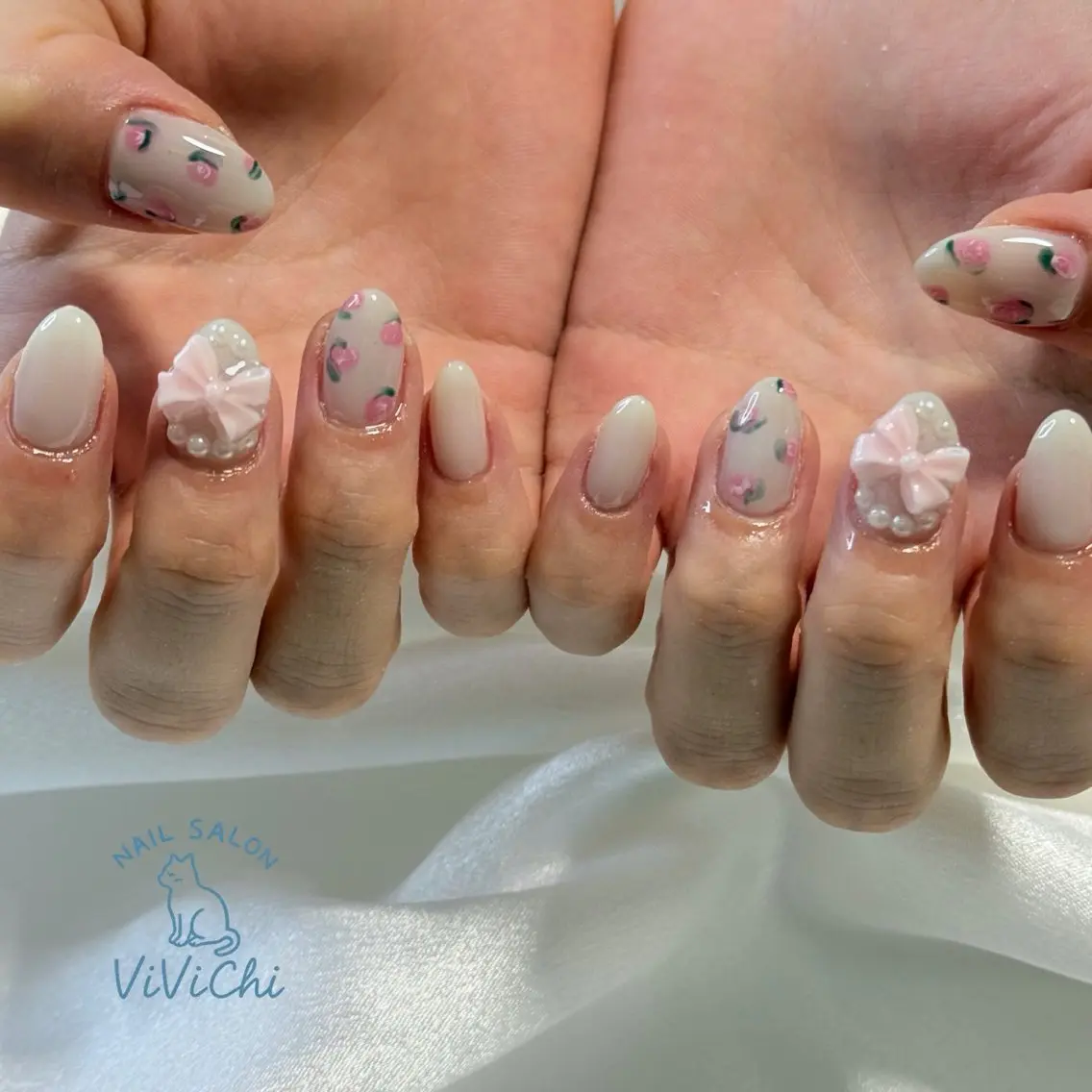 ネイル ハンドネイル ViViChi 梨帆のネイルデザイン