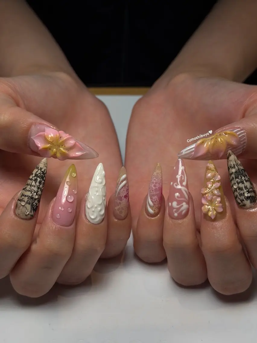 ネイル 韓国ネイル シンプルネイル ワンホンネイル ハンドネイル CoMo Nailのネイルデザイン