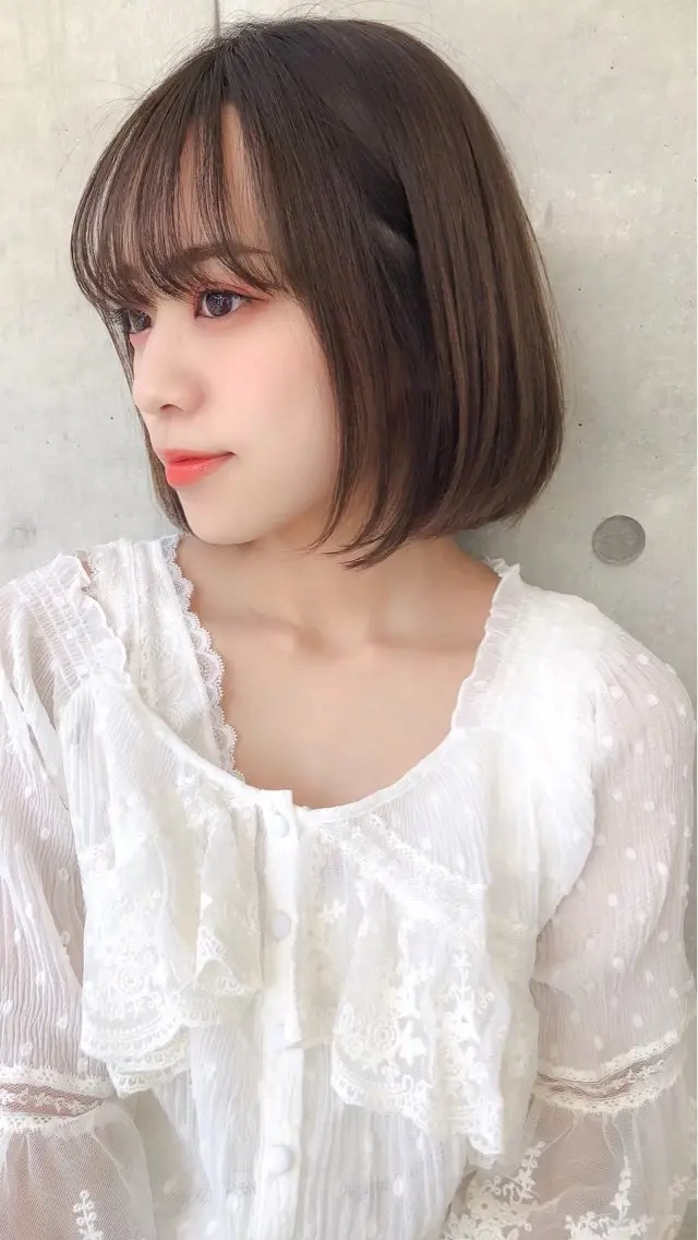 💚艶さら💚カット＋ストレートパーマ(縮毛矯正)＋炭酸スパ🌱の写真
