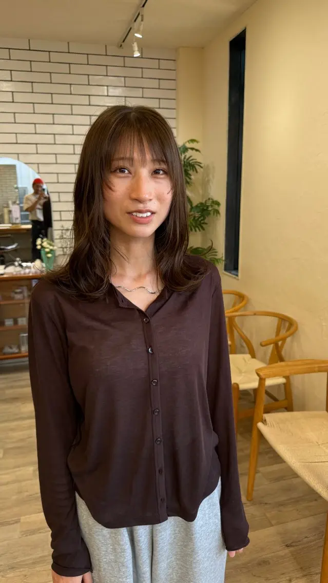 セミロング 池田 友洋のヘアスタイル