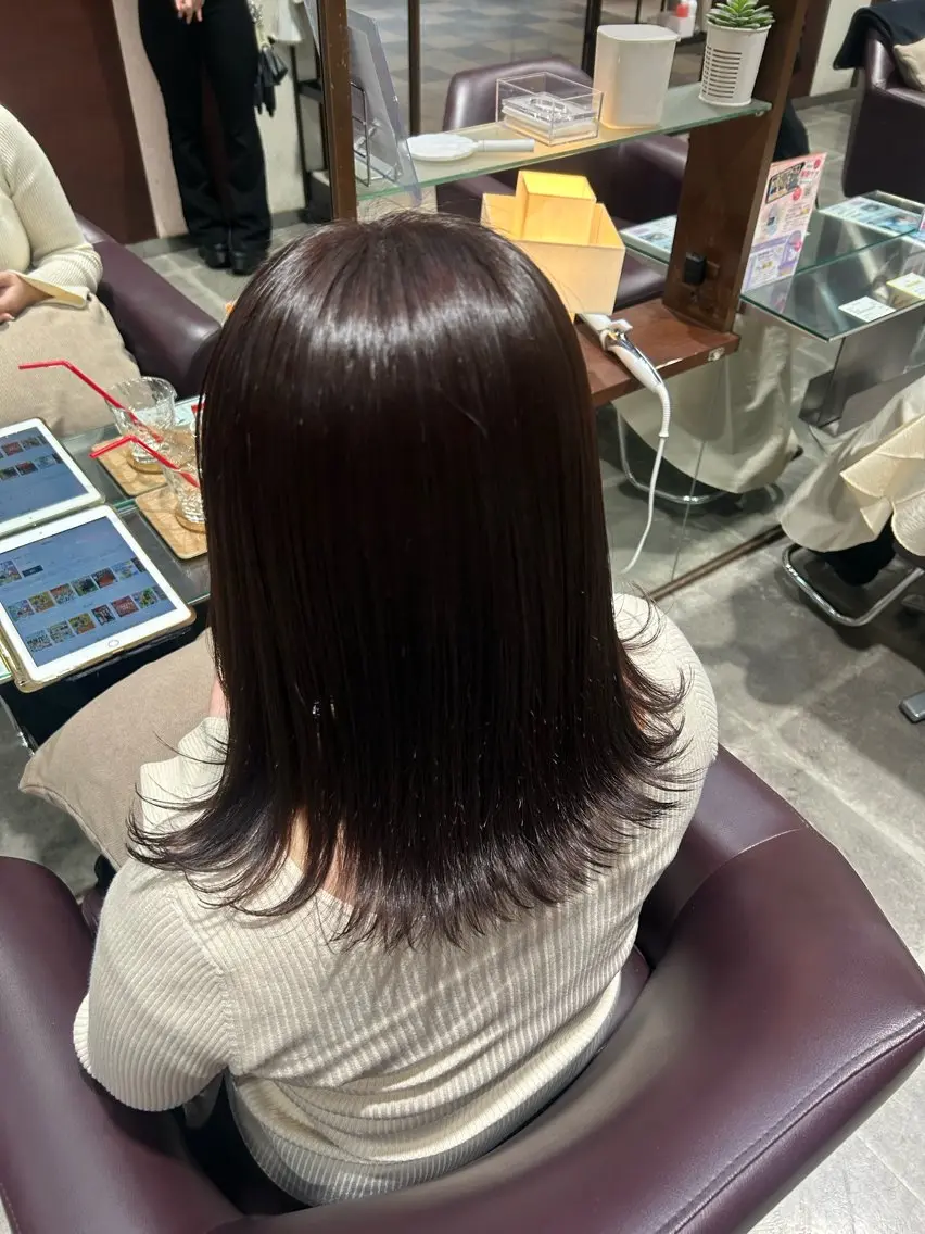 カット✂️【ミディアムスタイル】の写真
