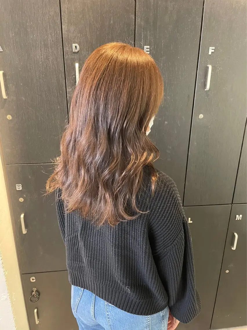 セミロング ヘアカラー メンズ特化美容師 /真家雅樹🔥のヘアスタイル