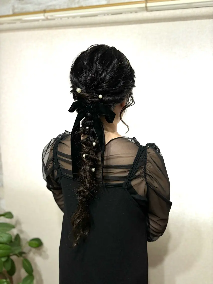 ヘアアレンジ ヘアセット hair salon【クラン】のヘアスタイル