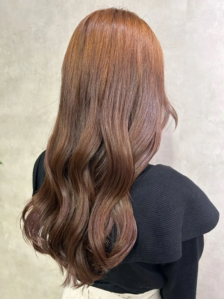 ロング カラー ベージュカラー ブリーチ ブリーチなしカラー ヘアカラー 透明感カラー🫧 /有野ひかりのヘアスタイル