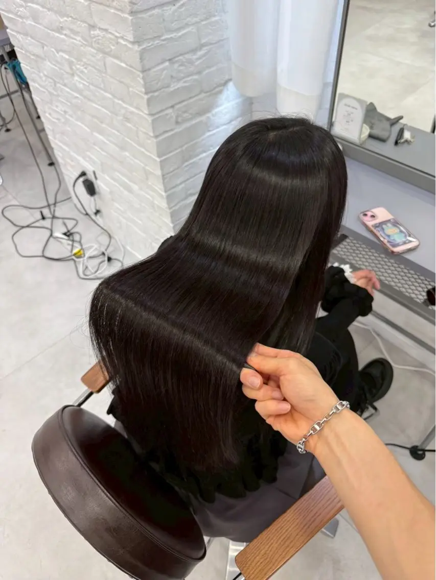 ロング 縮毛矯正🫧髪質改善 高原瑞輝のヘアスタイル