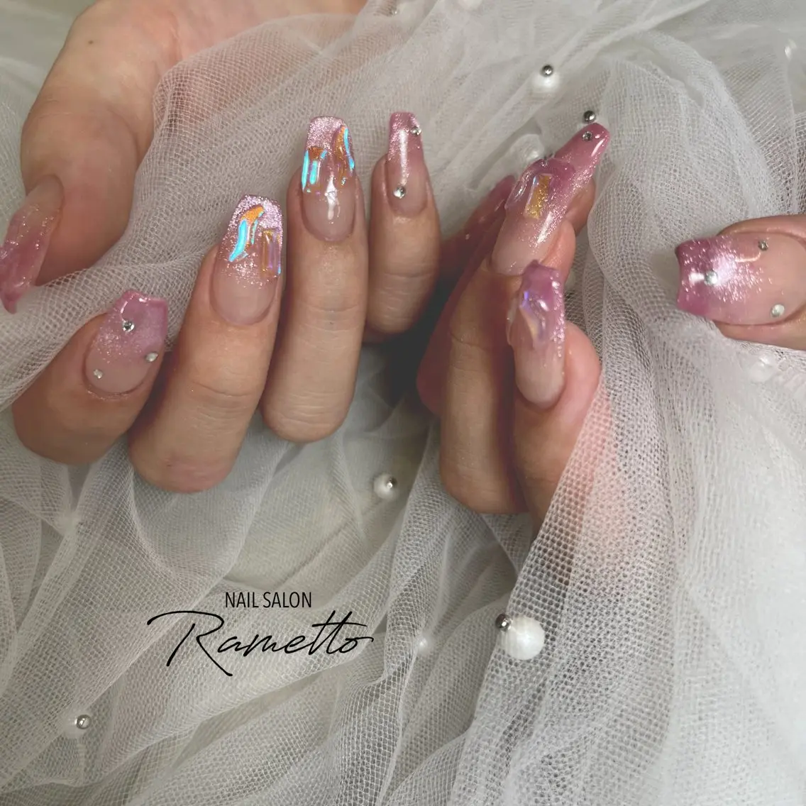 ネイル ハンドネイル NAILSALON Ramettoのネイルデザイン