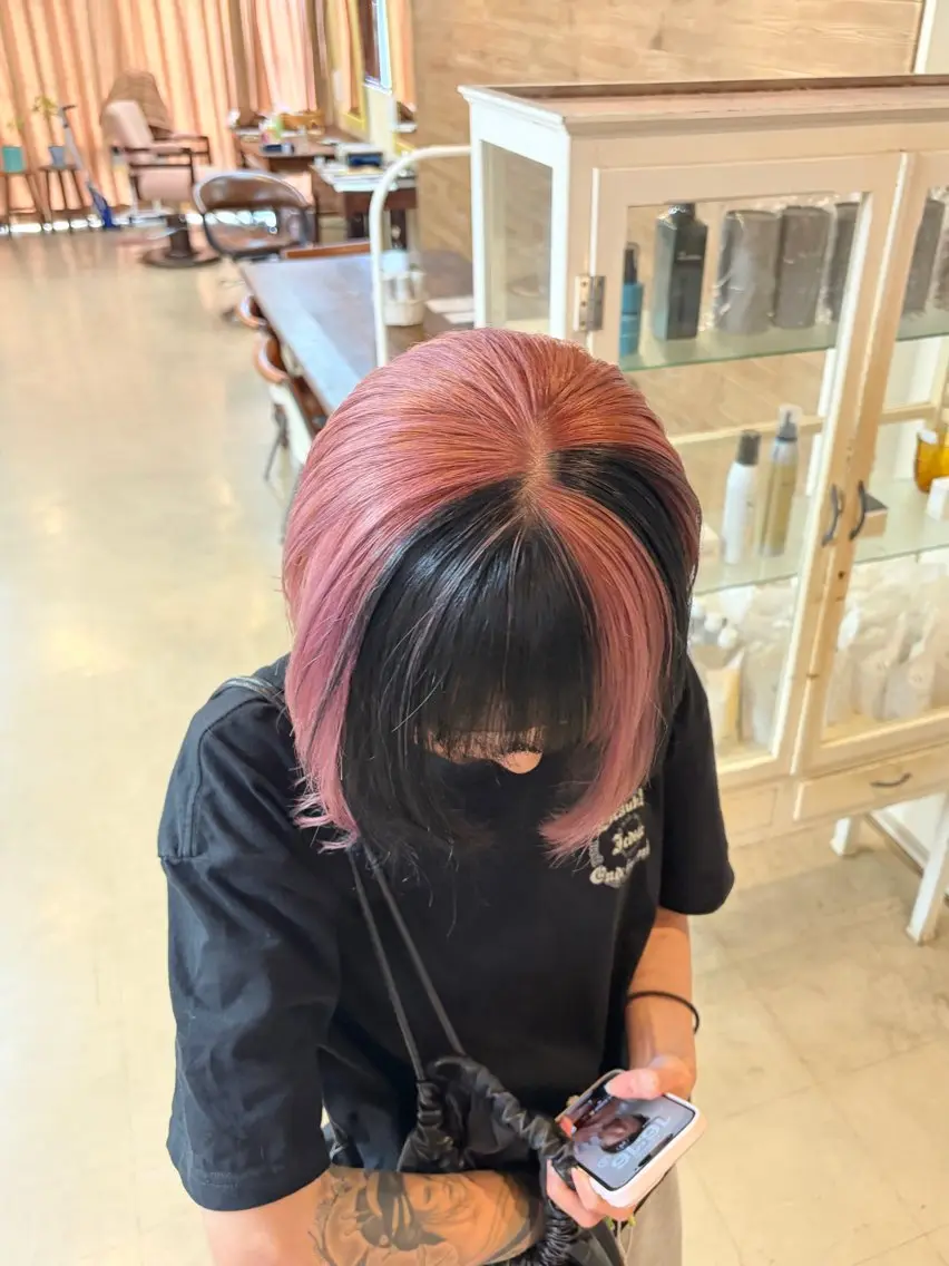 ショート 美容室はなこ✳︎ むうのヘアスタイル