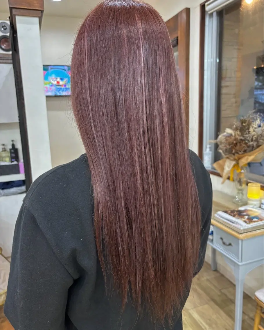 ミディアム カラー イルミナカラー カット ヘアカラー grand juteのヘアスタイル