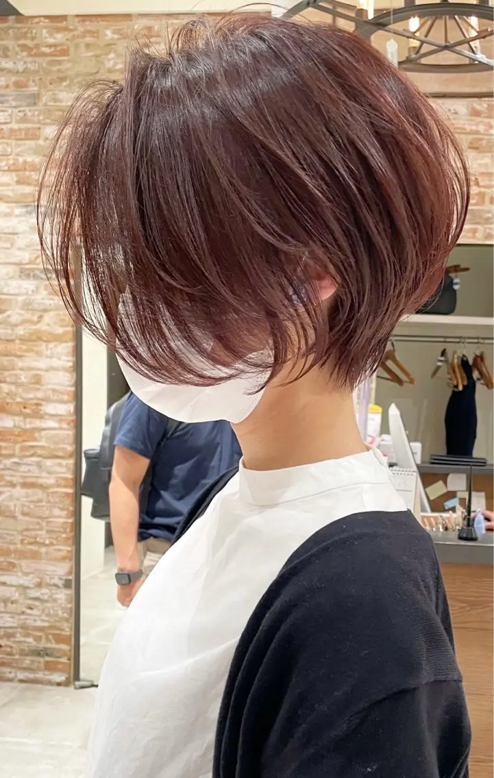 ショート 銀座ショート： こすいのヘアスタイル