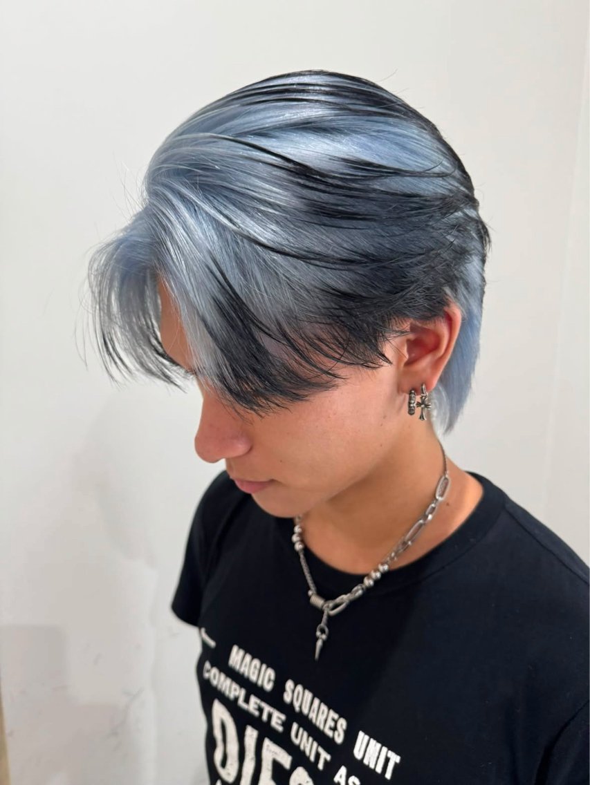ショート カラー ブリーチ ハイトーンカラー ヘアカラー Kazuki/名古屋 ブリーチ/髪質改善のヘアスタイル