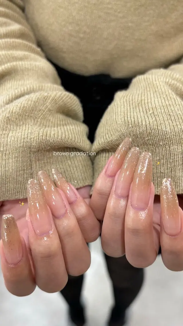 ネイル ハンドネイル 🤎Two ERI🤎のネイルデザイン