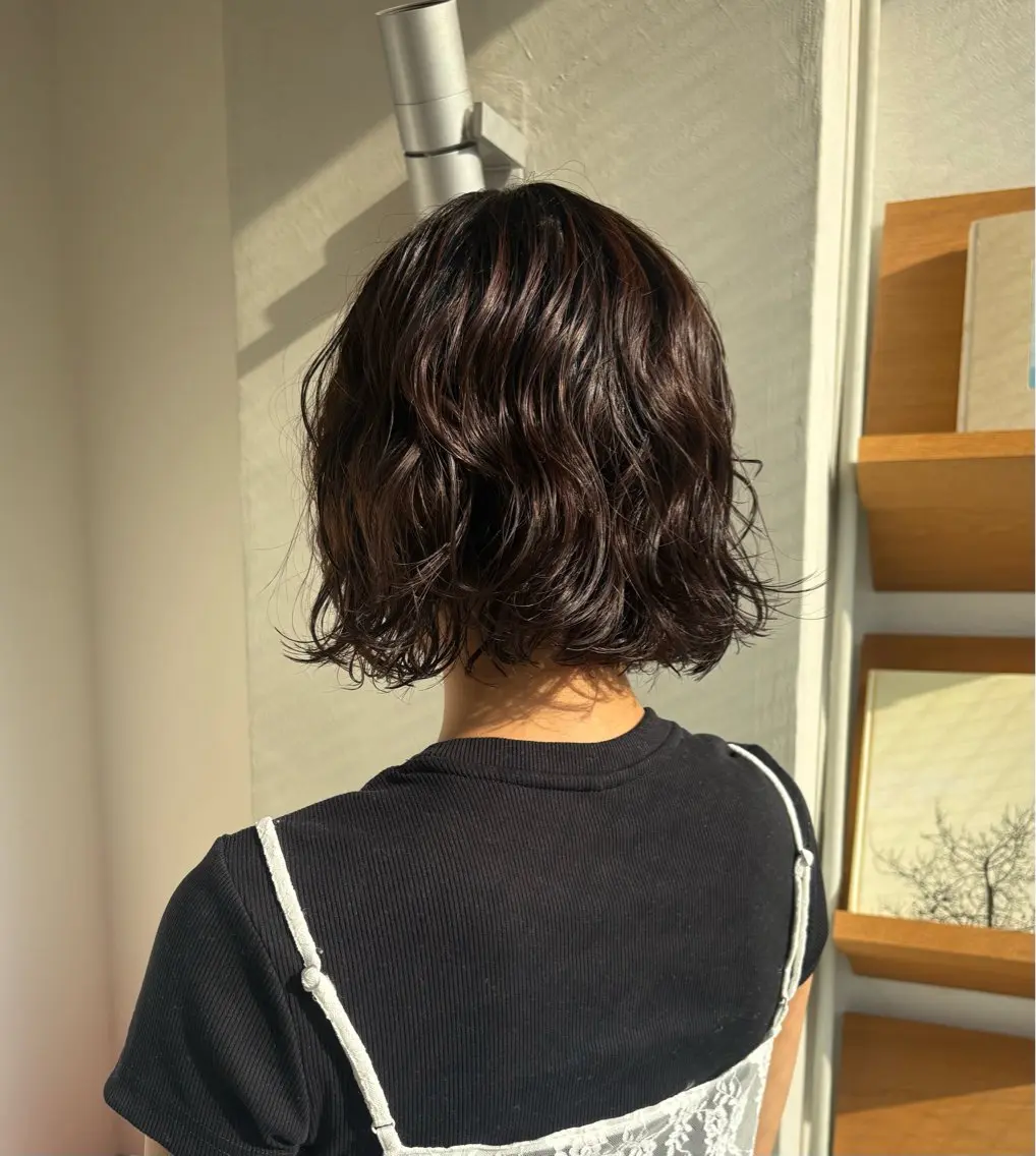 パーマ ボブ パーマ e.n.u烏丸 / ｲﾂｷのヘアスタイル