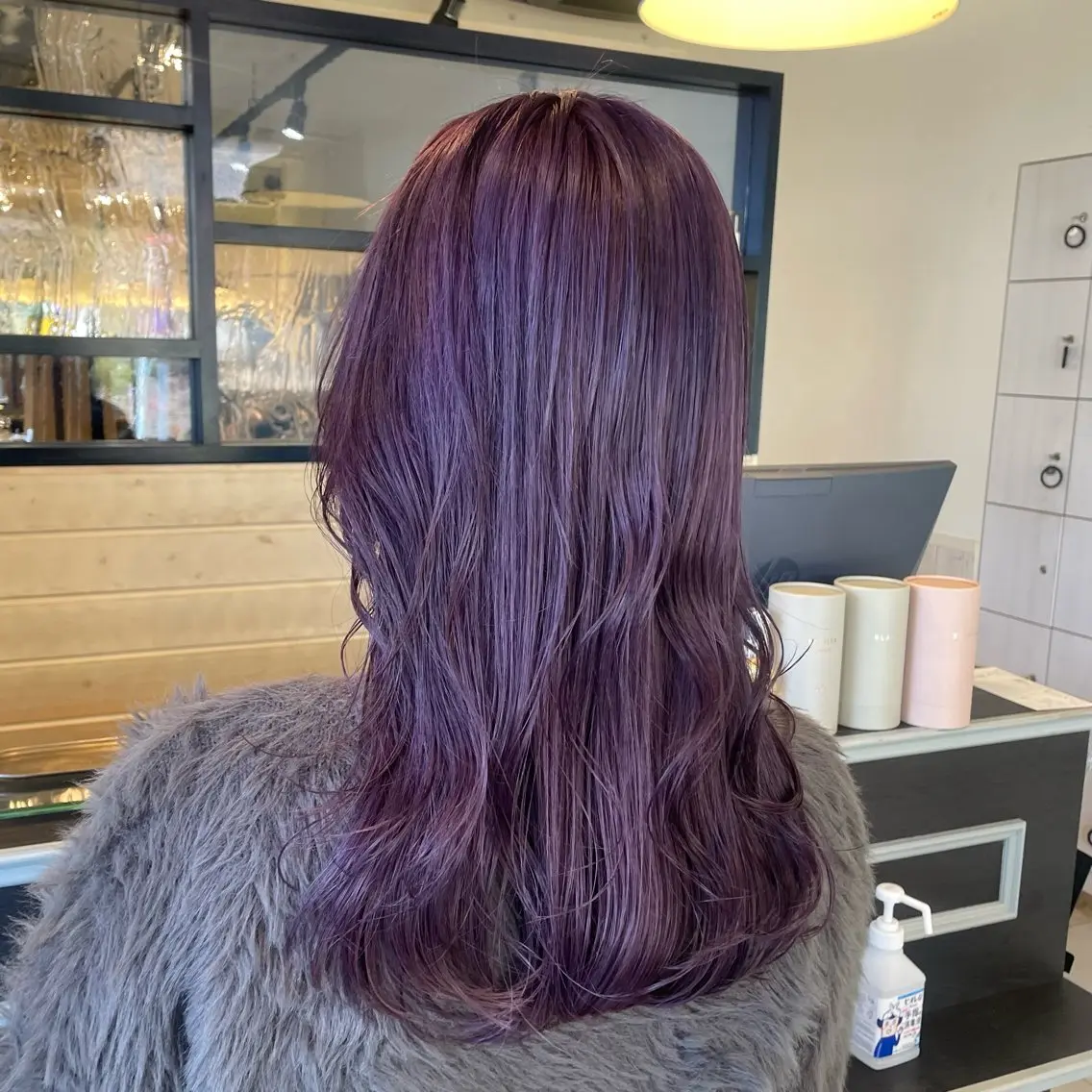 ロング カラー スナコザワ レナのヘアスタイル