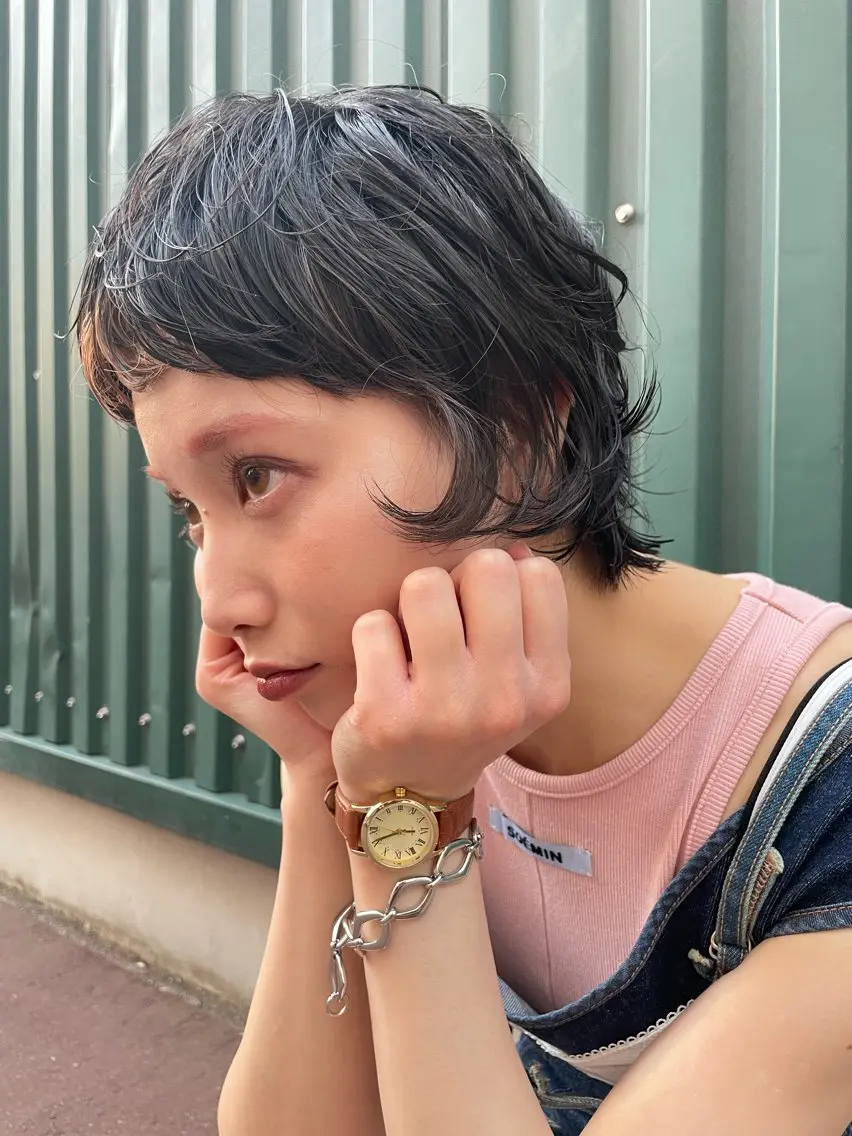 ショート パーマ ショートヘア 末永 晃久のヘアスタイル