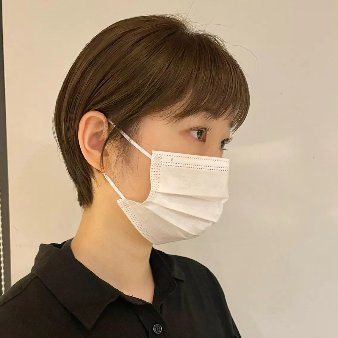 ショート カラー 透明感カラー ショートヘア kana .のヘアスタイル