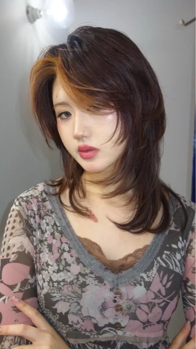 セミロング 御器所/髪質改善千田 紗羽のヘアスタイル