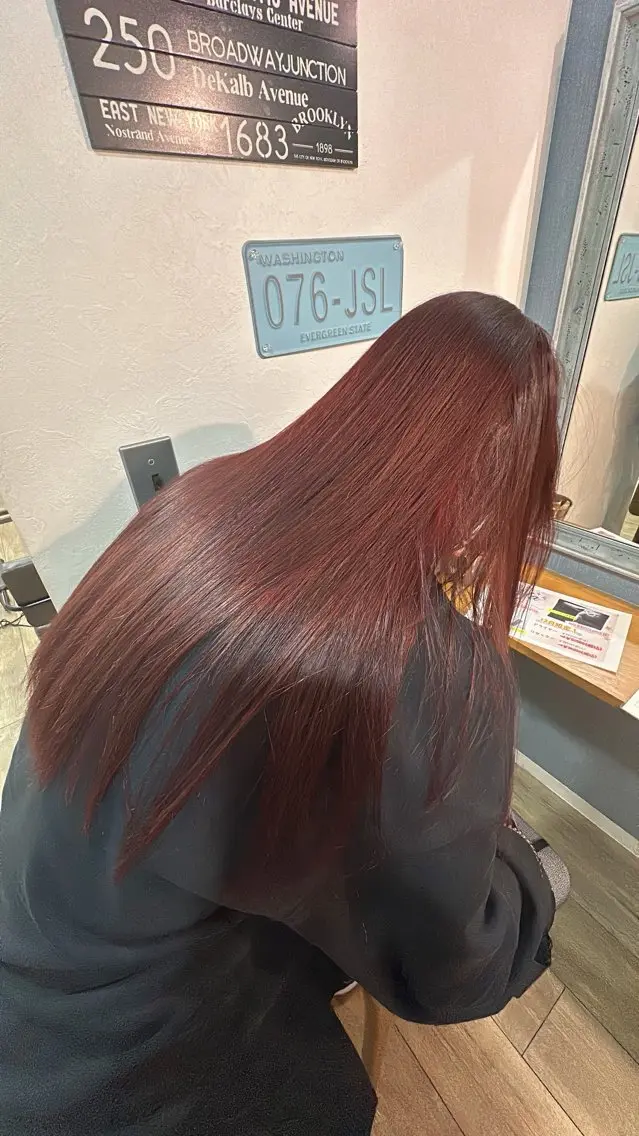 ✨艶カラー✨ ＋ブロー🫧✨の写真