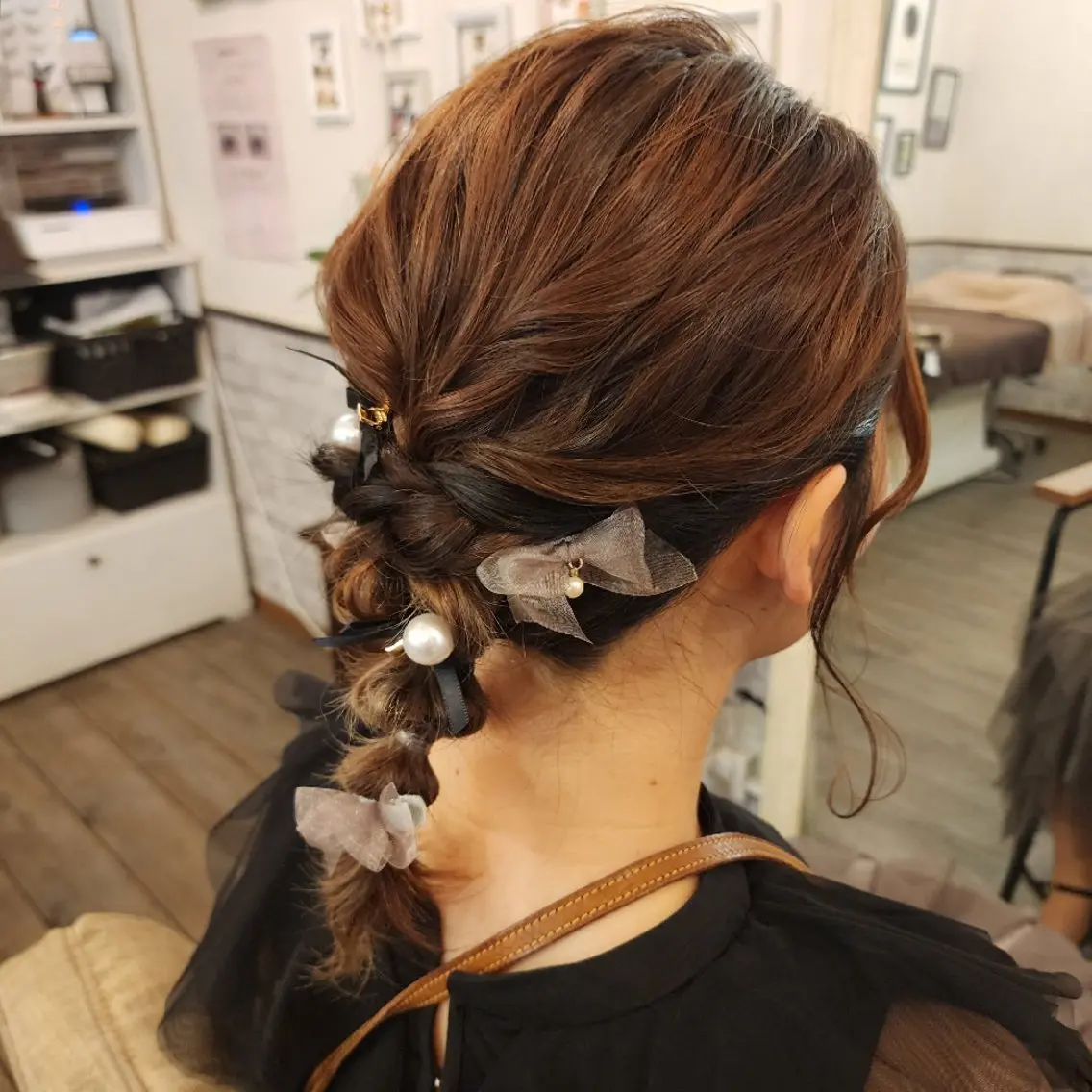 ミディアム ヘアアレンジ ESTELA... OHARA のヘアスタイル