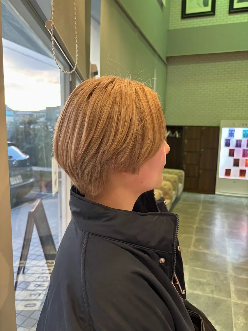ショート カラー ショートヘア カット 古田 穂香/似合わせカラーのヘアスタイル