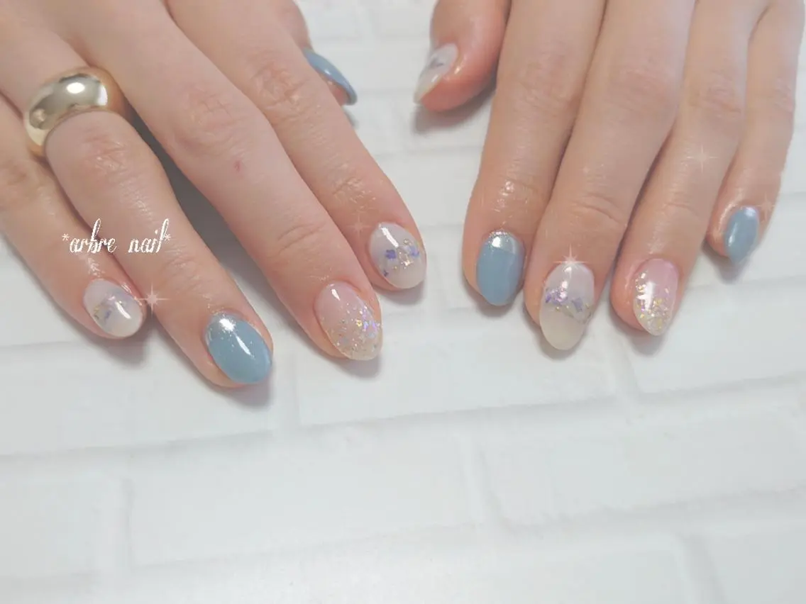 ネイル ✯.。 arbre nail 。✯.のネイルデザイン