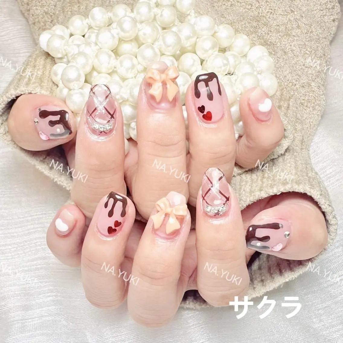 ネイル ハンドネイル YUKI 💗 渋谷店のネイルデザイン