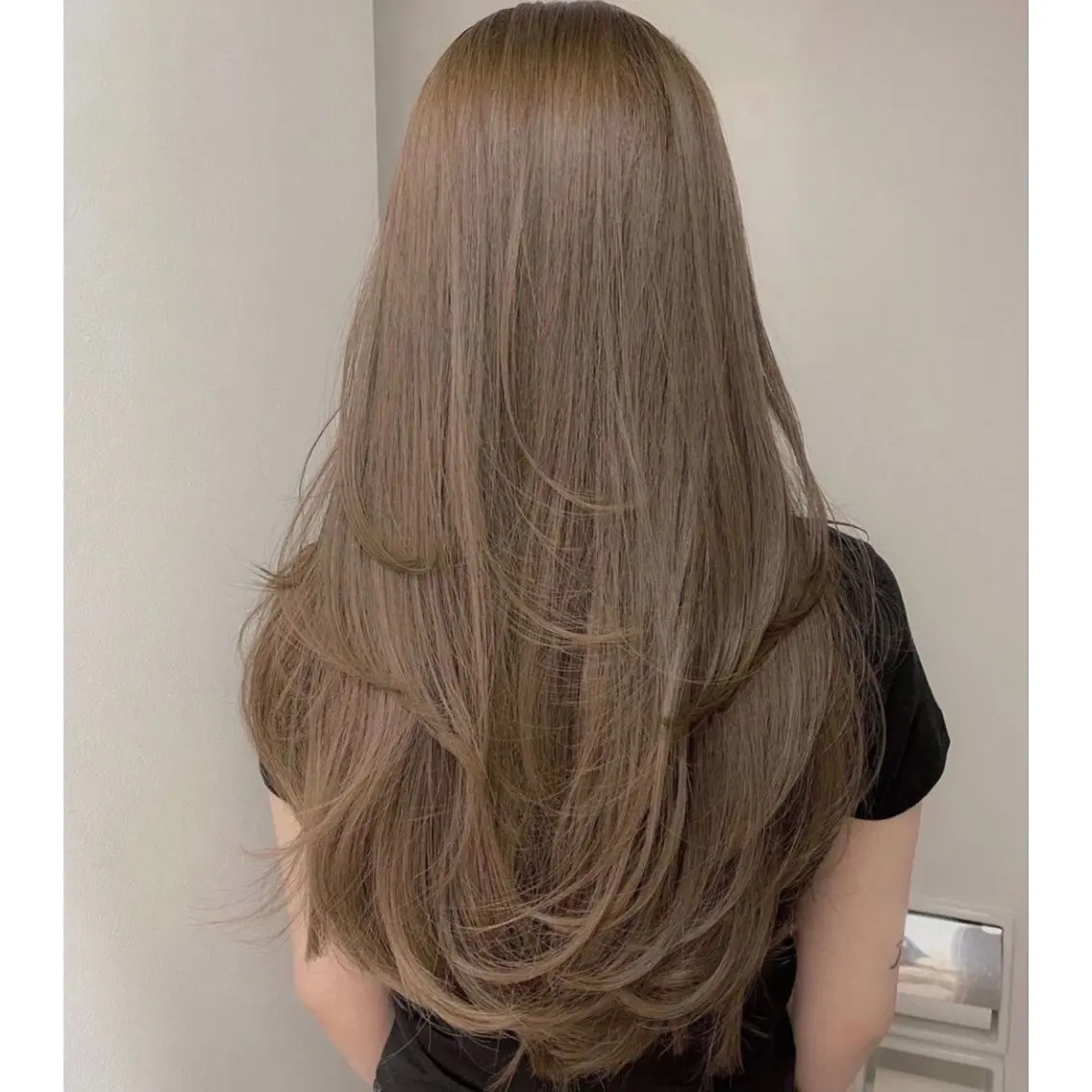 ロング カラー カット ヘアカラー 透明感Color🩶 髪質改善 ユウナ🦋のヘアスタイル