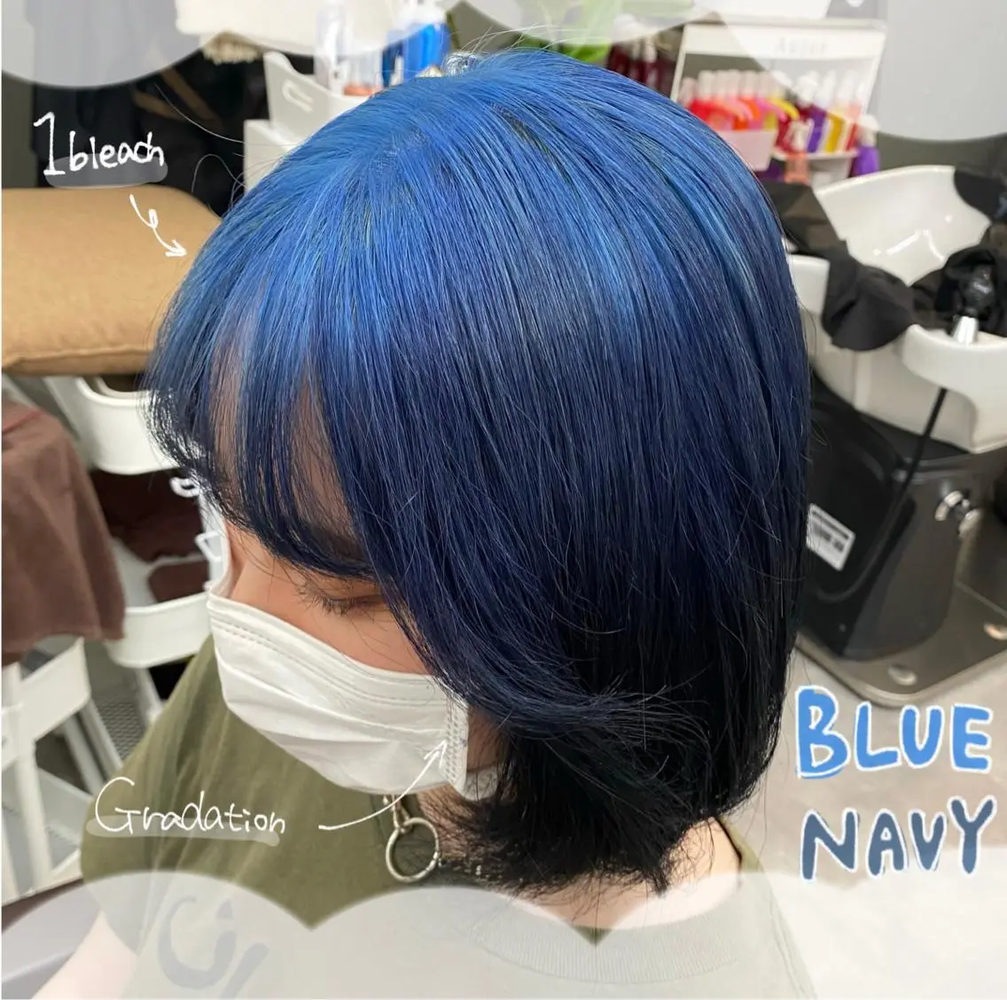 ミディアム MIZUKI 〰️🤍のヘアスタイル