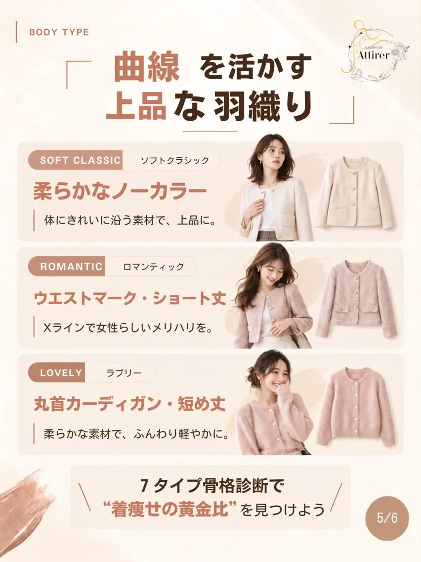骨格診断 池袋パーソナルカラー ｜サロンドアティレのその他イメージ