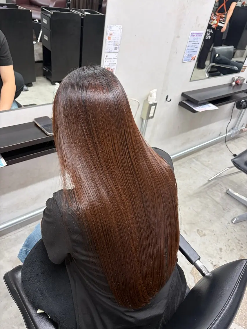 ロング パーマ Riho カットモデル様募集中のヘアスタイル