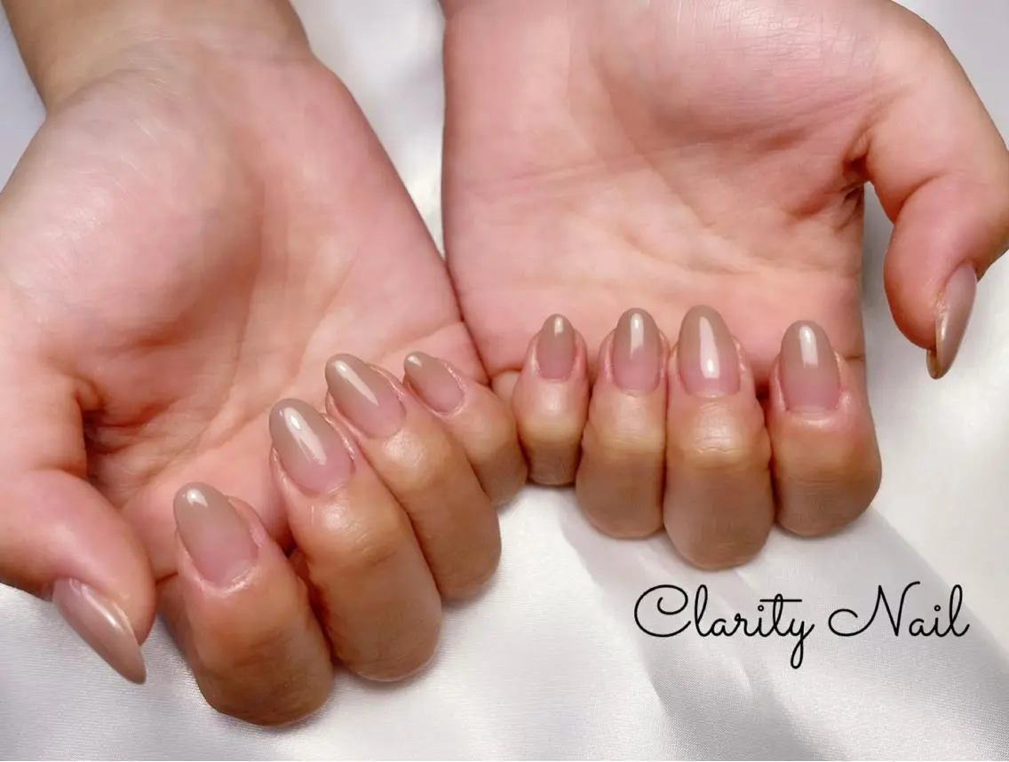 ネイル グラデーション ハンドネイル Clarity Nailのネイルデザイン