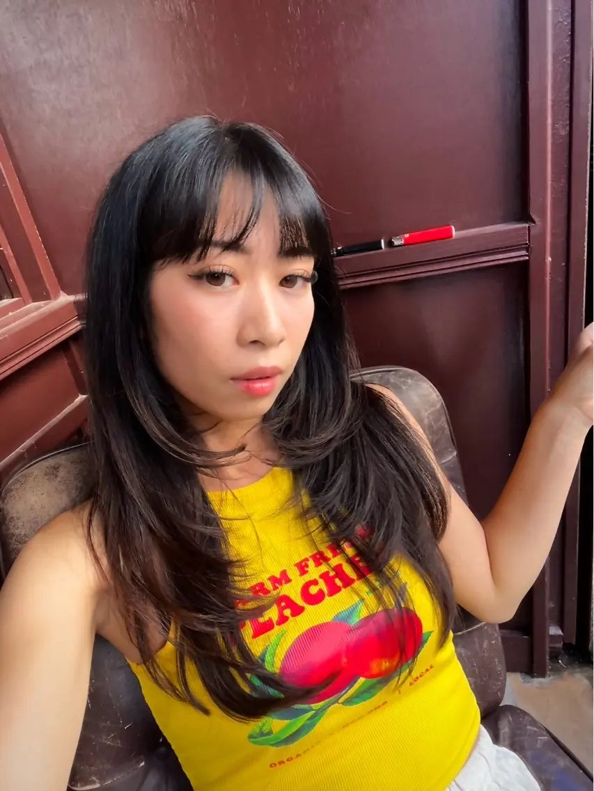 ロング カラー カット ヘアカラー トリートメント PATH-hair. storeのヘアスタイル