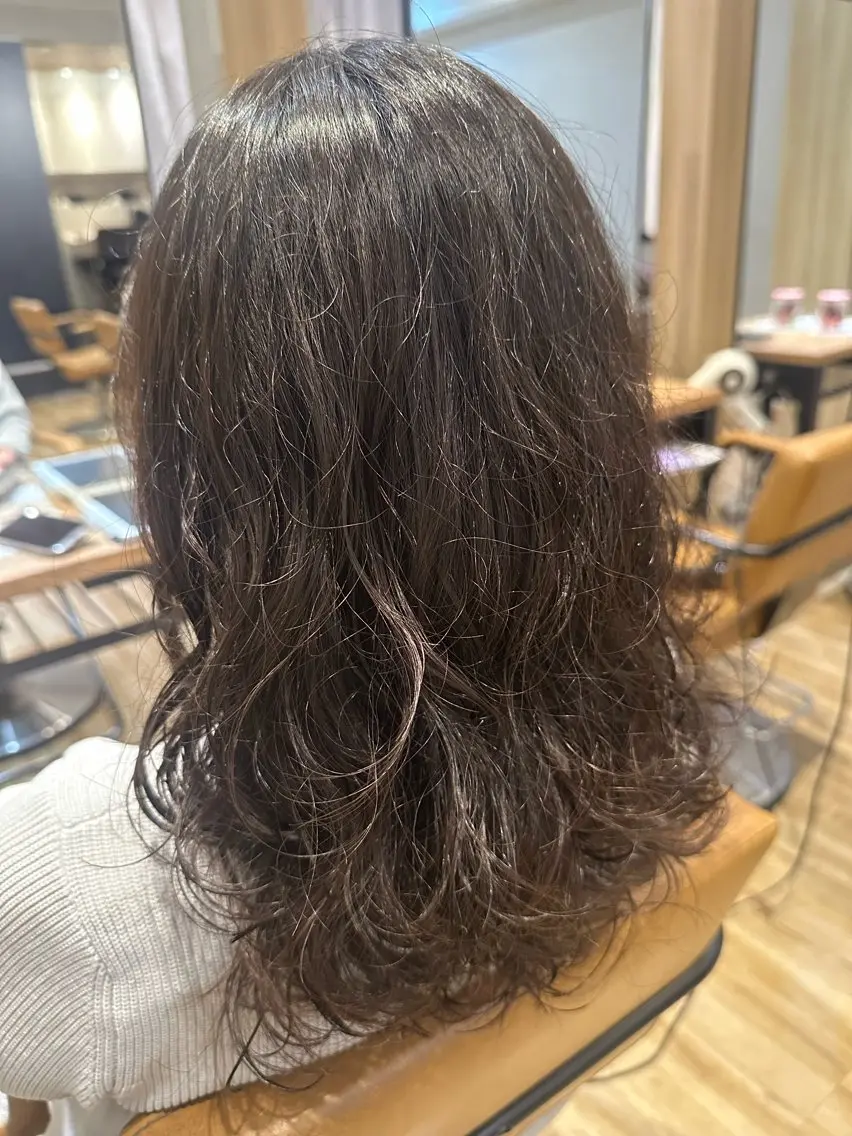 ミディアム パーマ パーマ ✨✂️Nori ✂️✨のヘアスタイル
