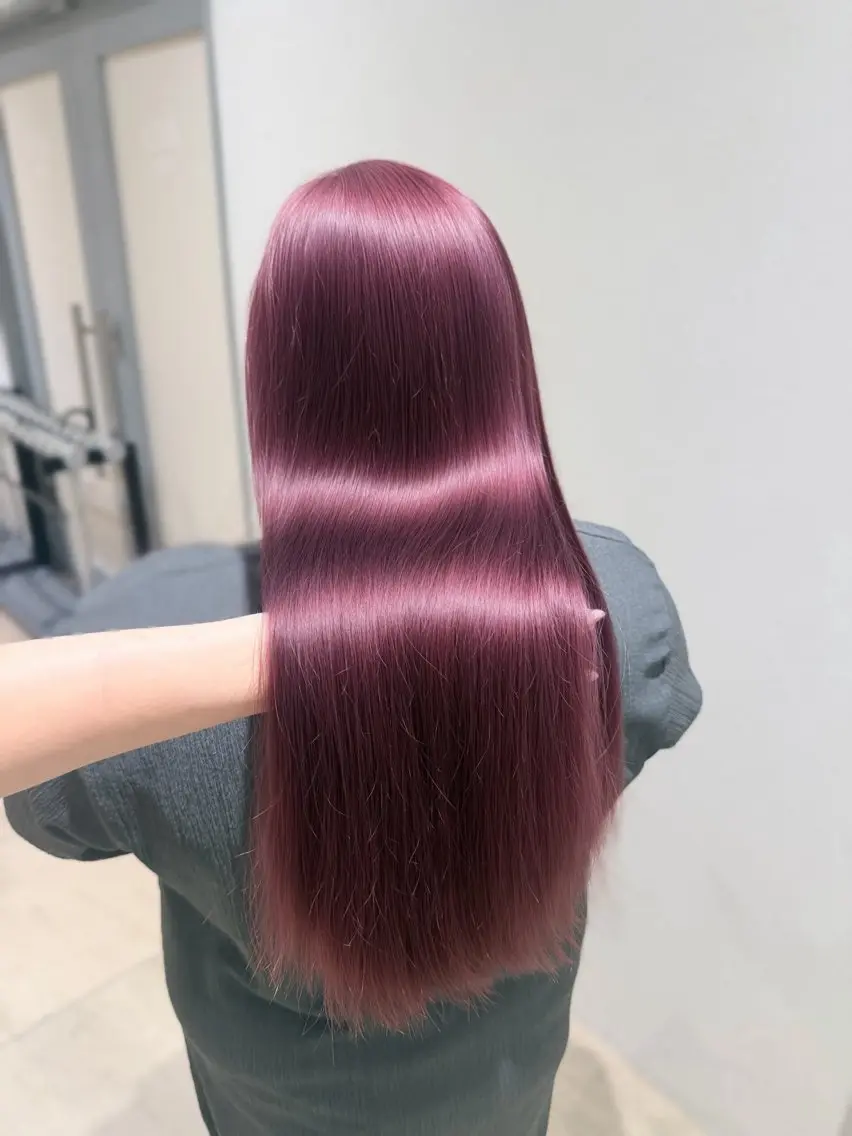 セミロング 高村 旭加のヘアスタイル