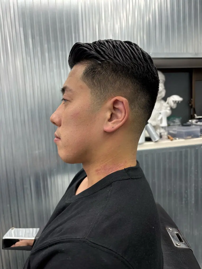 ショート メンズ 小池 一心のヘアスタイル