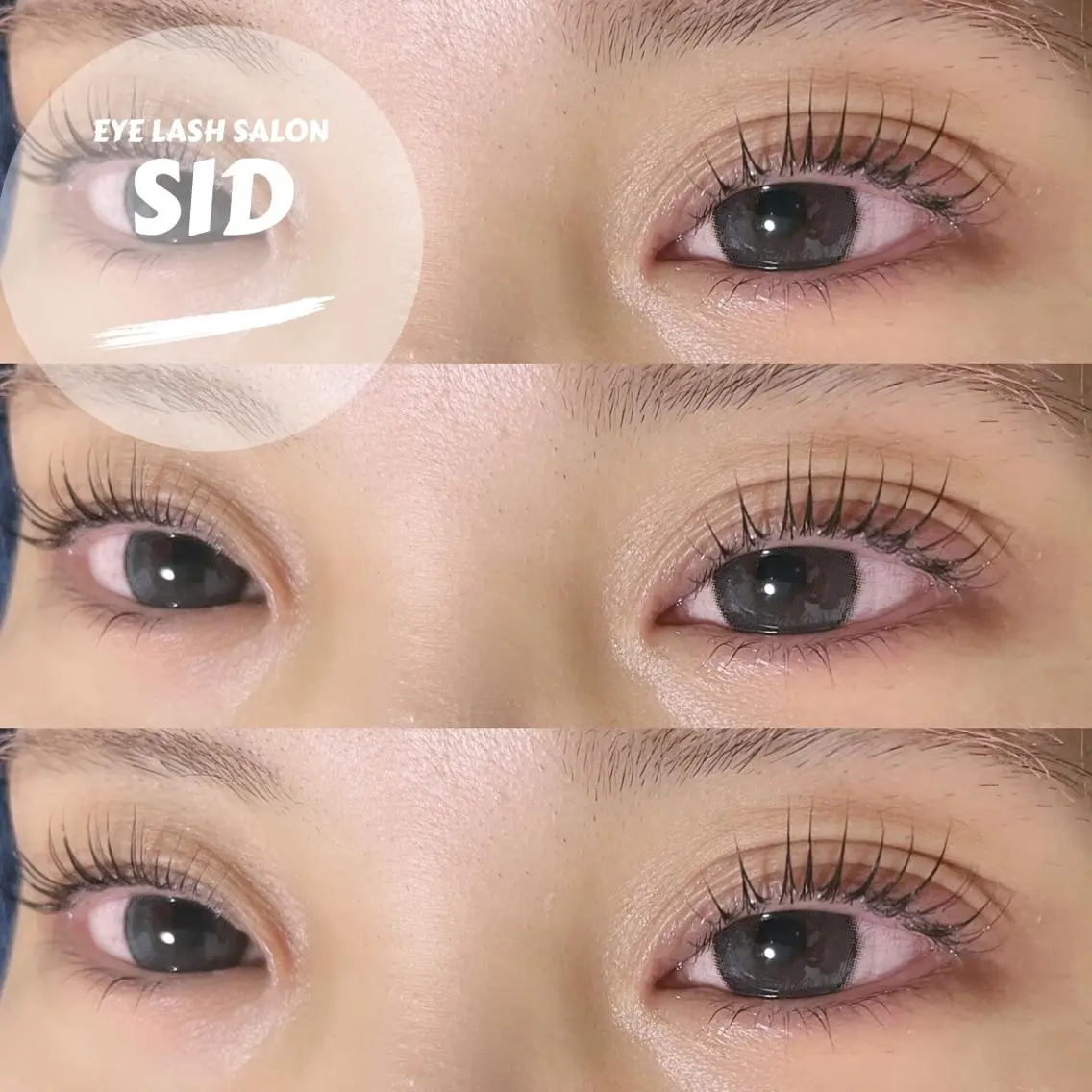 マツエク・マツパ マツパ eye lash salon SIDのマツエク・マツパデザイン