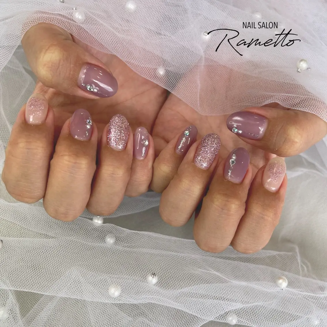 ネイル ハンドネイル NAILSALON Ramettoのネイルデザイン