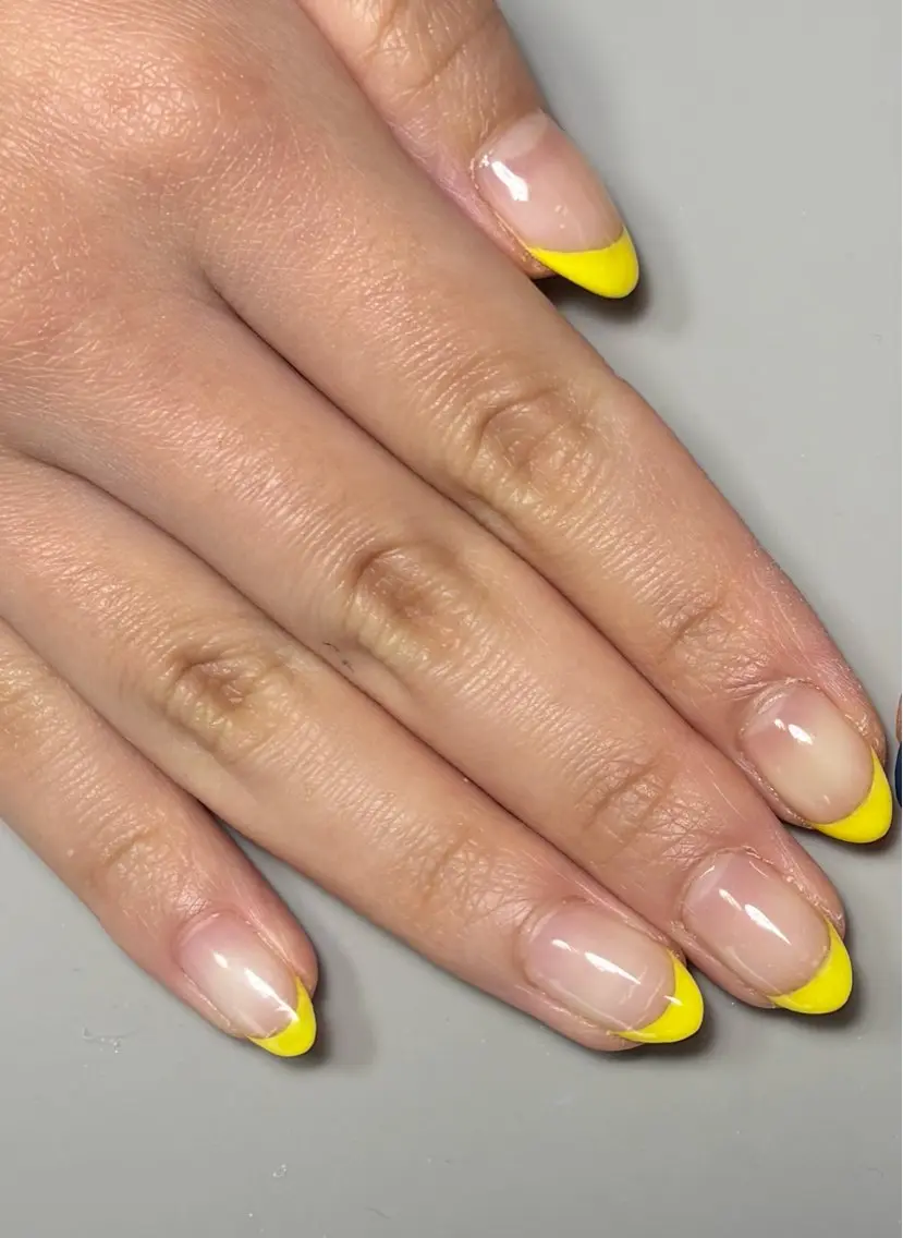 【6月ネイル🌿定額の60%OFF→¥2,992💅】　ハンドフレンチ（ｸﾘｱﾍﾞｰｽのみ）💅の写真