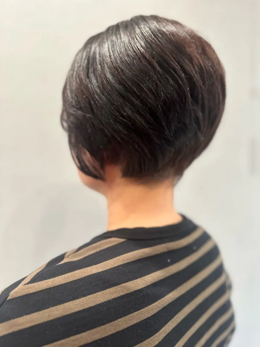 ショート カラー カット ヘアカラー トリートメント K Harukaのヘアスタイル