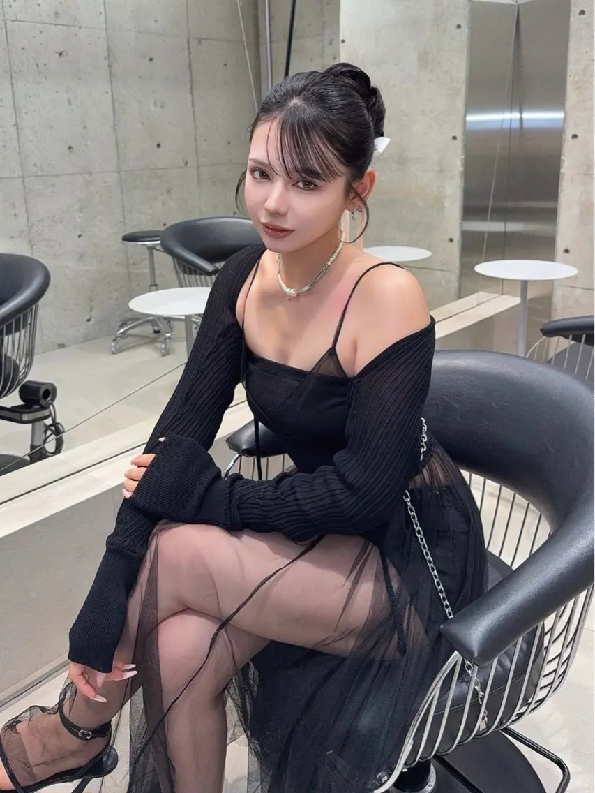ロング ヘアアレンジ ヘアセット MIES amane(アマネ)のヘアスタイル