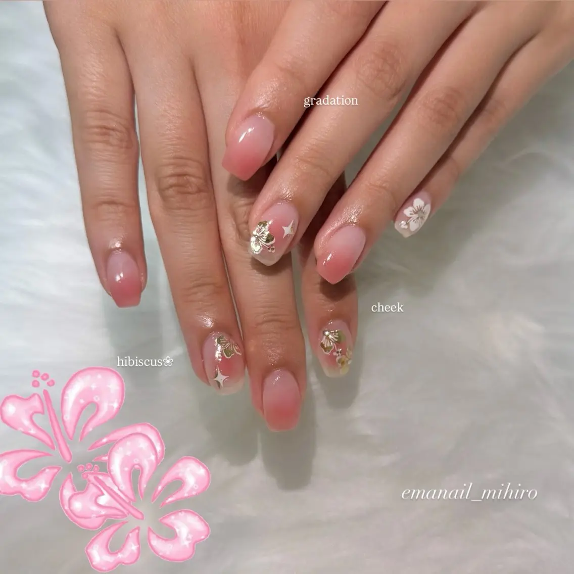 ネイル ハンドネイル EmaNail瓢箪山 🌼Mihiroのネイルデザイン