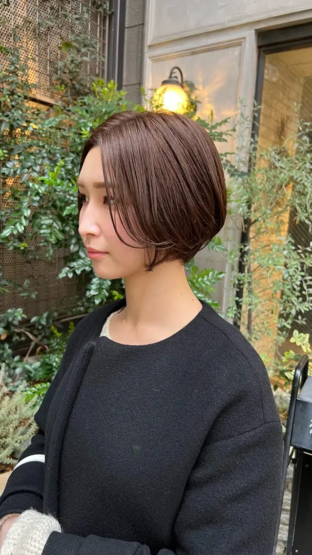 ショート カラー 渋谷 縮毛矯正 髪質改善 今泉ひろきのヘアスタイル