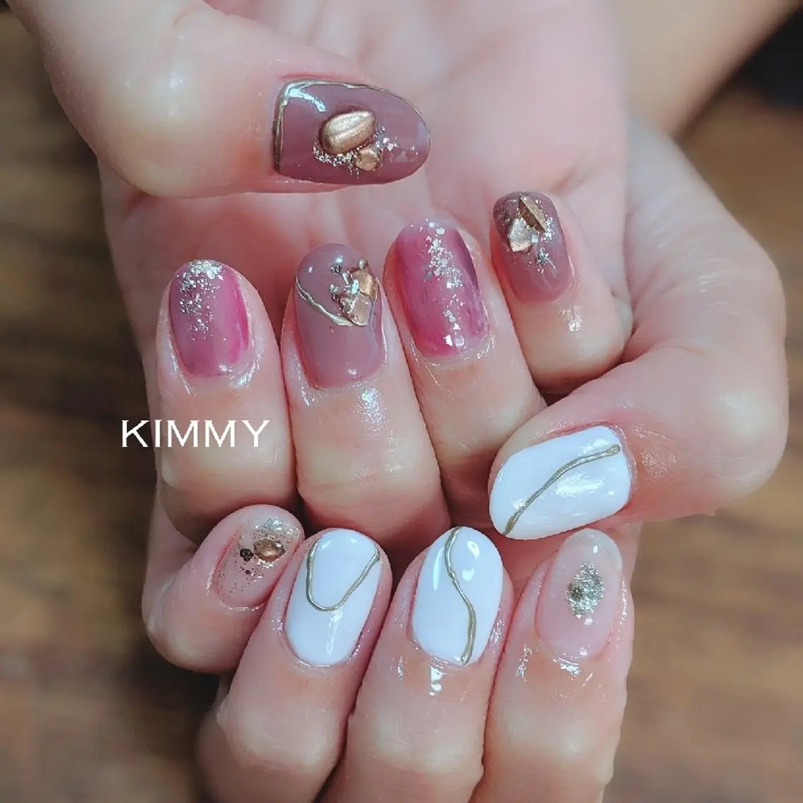 ネイル ハンドネイル kimmy nailsのネイルデザイン