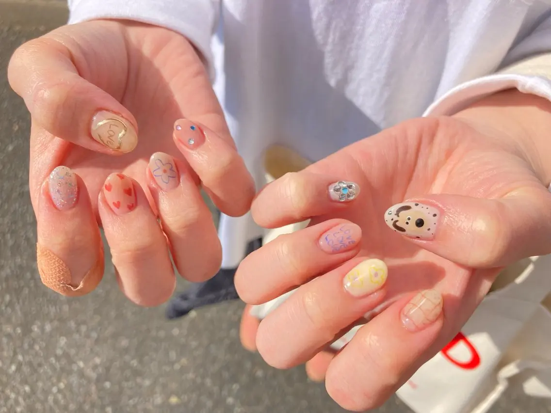 ネイル 持ち込み Lisa’s Salonのネイルデザイン