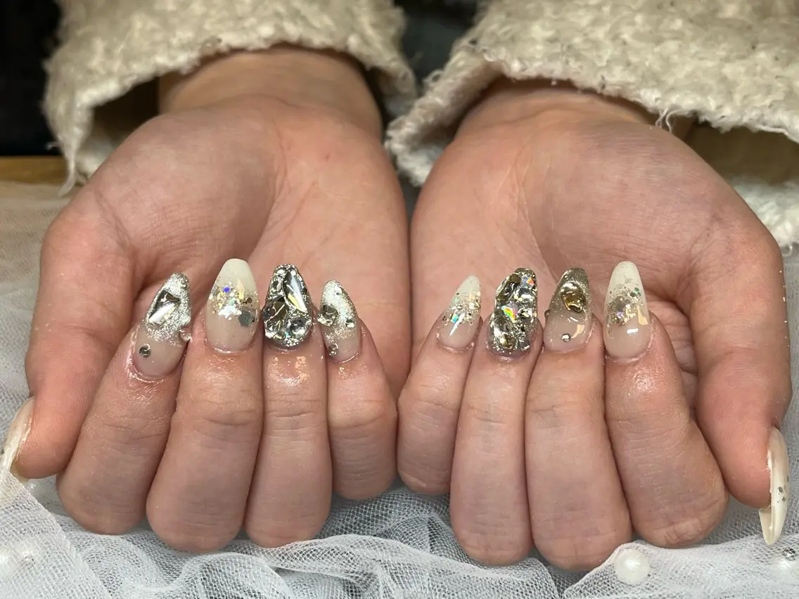 ネイル ハンドネイル 持ち込みデザイン得意 /長さだし可✨RUIのネイルデザイン