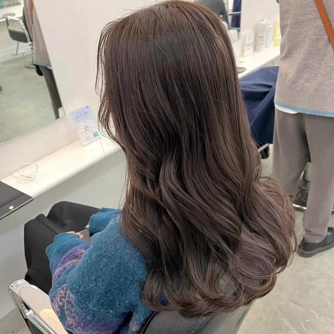 ロング カラー ヘアカラー ParveMix￤ 大賀さつき🍨🤍のヘアスタイル