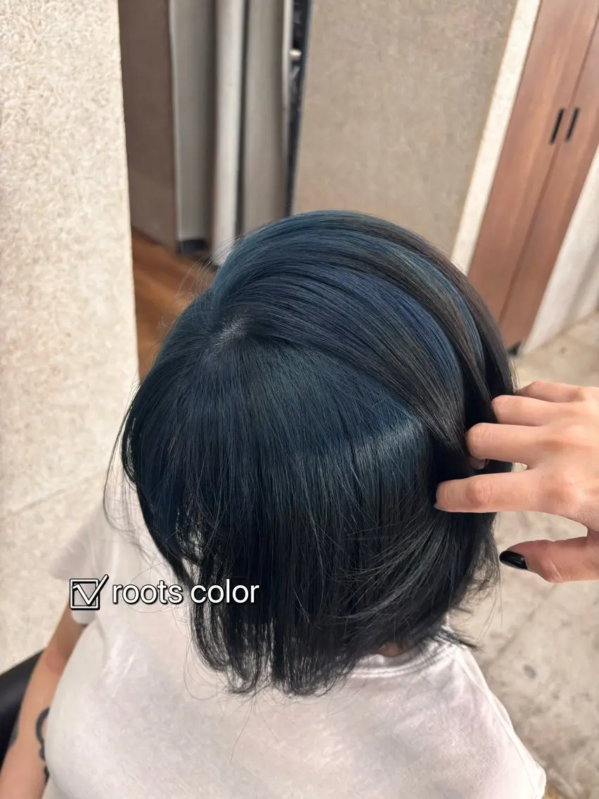 カラー ヘアカラー トリートメント 髪質改善/ H / ウエチ モモカのヘアスタイル