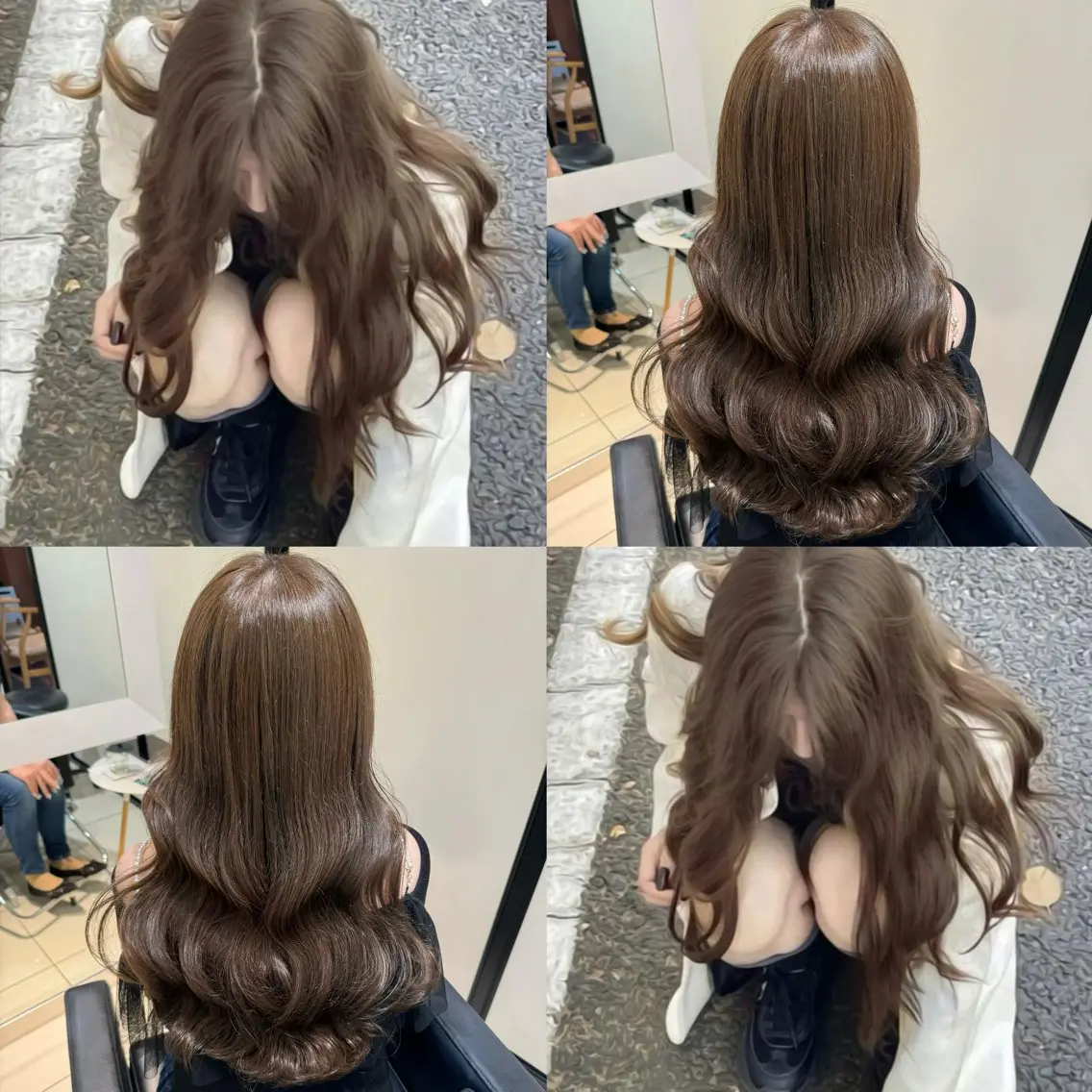 ロング カラー ブリーチなしカラー kana🐱のヘアスタイル