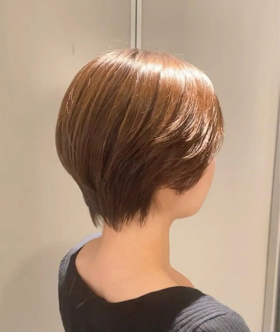 ショート ショートヘア 似合わせレイヤー✨️ RIEのヘアスタイル