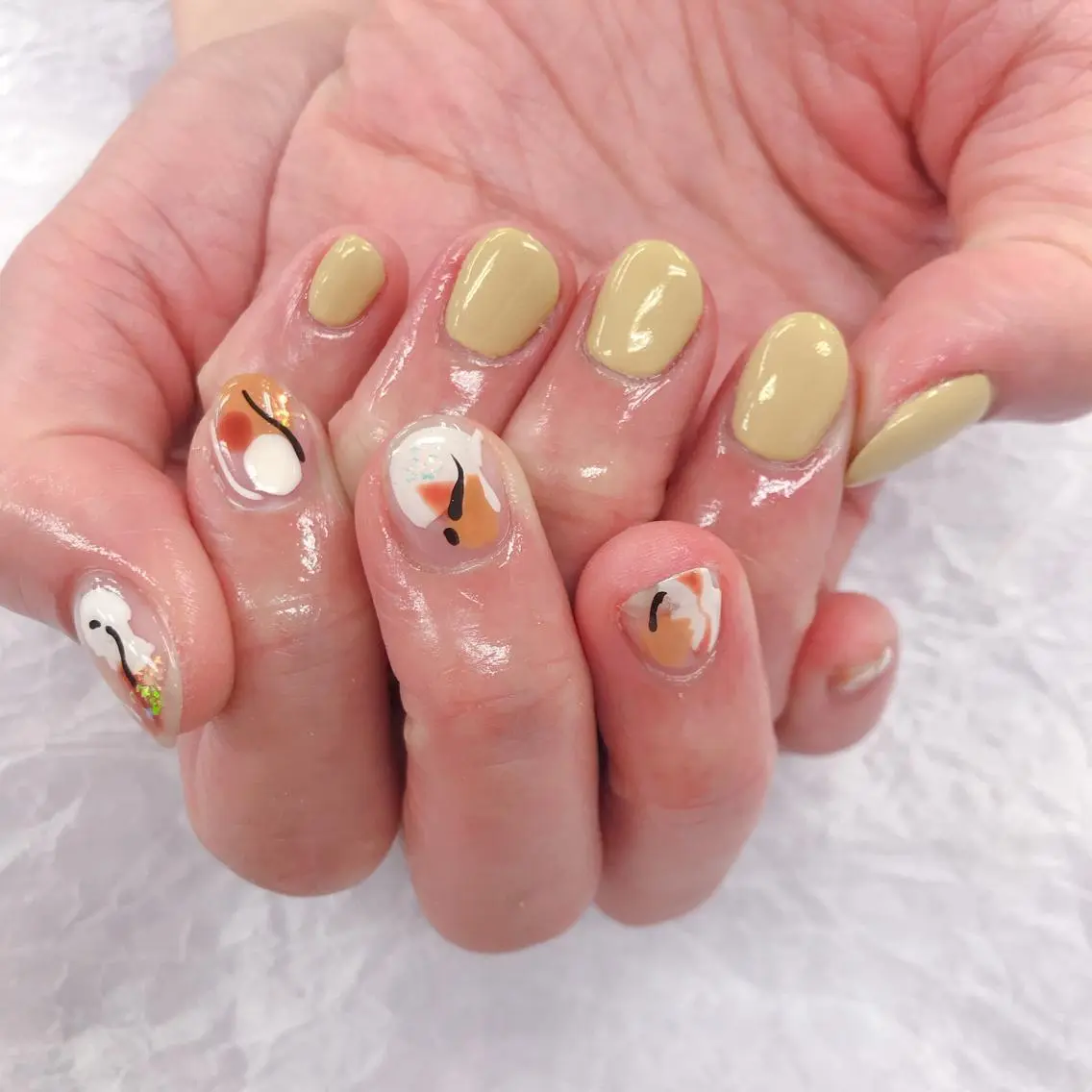 ネイル ニュアンスネイル ネイリスト あこのネイルデザイン