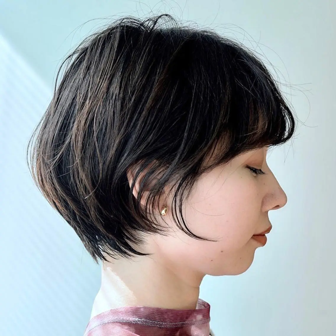 ショート enx天王町店 伊藤 愛央のヘアスタイル